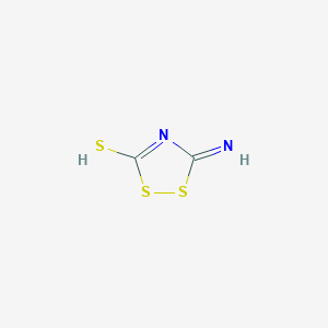 molecular formula C2H2N2S3 B7759860 CID 23283 