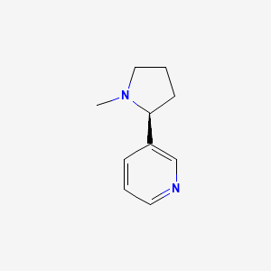 molecular formula C10H14N2 B7759949 尼古丁 CAS No. 54-11-5; 22083-74-5