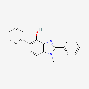 molecular formula C20H16N2O B7760073 1-Methyl-2,5-diphenyl-1H-benzimidazol-4-ol 
