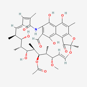 molecular formula C38H47NO13 B7760086 b]呋喃-21-基乙酸酯 