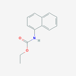 molecular formula C13H13NO2 B7760198 萘-1-基甲氨酸乙酯 CAS No. 5255-68-5