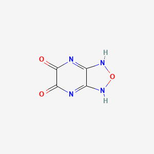 molecular formula C4H2N4O3 B7760232 CID 543023 