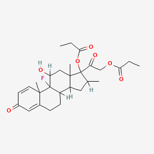 molecular formula C28H37FO7 B7760339 Betamethasone 17,21-dipropionate 