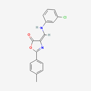 molecular formula C17H13ClN2O2 B7760377 CID 5565836 