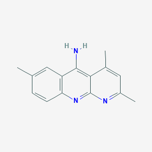 2,4,7-Trimethylbenzo[b][1,8]naphthyridin-5-amine