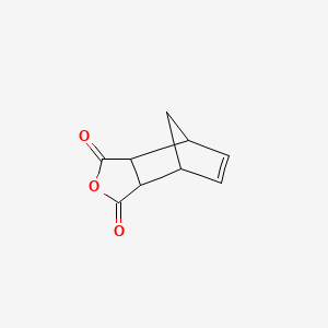molecular formula C9H8O3 B7760595 5-Norbornene-2,3-dicarboxylic anhydride CAS No. 55636-72-1