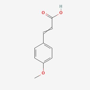 molecular formula C10H10O3 B7760603 3-(4-甲氧基苯基)-丙烯酸 