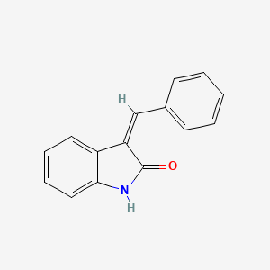 molecular formula C15H11NO B7760631 3-苄叉吲哚-2-酮 CAS No. 23782-37-8