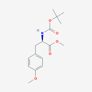 molecular formula C16H23NO5 B7760642 Methyl (2r)-2-[(tert-butoxy)carbonylamino]-3-(4-methoxyphenyl)propanoate CAS No. 211177-78-5