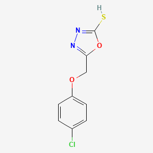 molecular formula C9H7ClN2O2S B7760693 CID 366949 