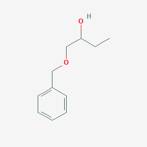 molecular formula C11H16O2 B077608 1-苄氧基-2-丁醇 CAS No. 14869-00-2