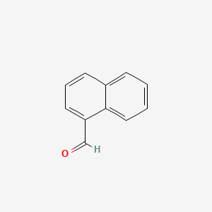 molecular formula C11H8O B7760825 1-萘甲醛 CAS No. 30678-61-6