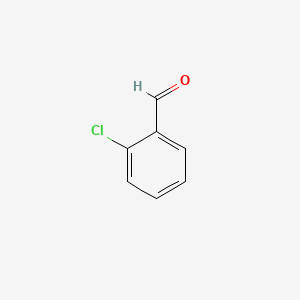 molecular formula C7H5ClO<br>C7H5ClO<br>ClC6H4CHO B7760846 2-Chlorobenzaldehyde CAS No. 35913-09-8