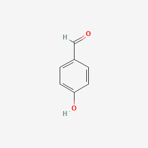 molecular formula C7H6O2 B7760847 4-羟基苯甲醛 CAS No. 65581-83-1