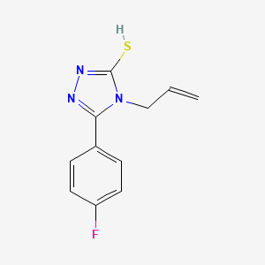 molecular formula C11H10FN3S B7760866 CID 616629 