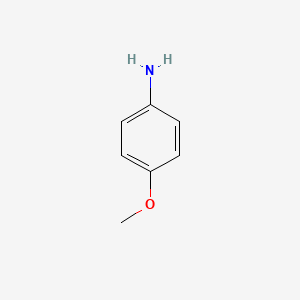 molecular formula C7H9NO<br>C7H9NO<br>H2NC6H4OCH3 B7760896 p-Anisidine CAS No. 29191-52-4