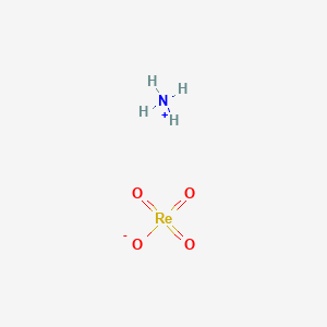 molecular formula H4NO4Re B077609 高铼酸铵，(T-4)- CAS No. 13598-65-7