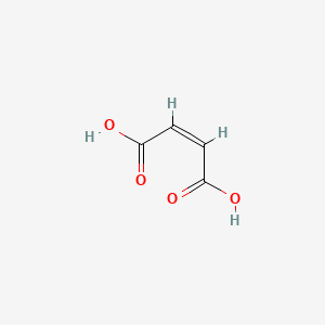 molecular formula C4H4O4<br>C4H4O4<br>HOOCCH=CHCOOH B7760973 Maleic acid CAS No. 68307-91-5