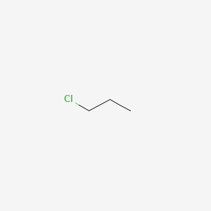 molecular formula C3H7Cl B7761119 1-氯丙烷 CAS No. 68390-96-5