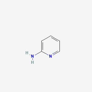 molecular formula C5H6N2<br>C5H6N2<br>NH2C5H4N B7761127 2-氨基吡啶 CAS No. 24843-39-8
