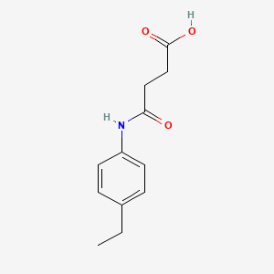 3-[(4-Ethylphenyl)carbamoyl]propanoic acid