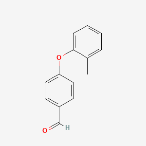 molecular formula C14H12O2 B7761540 4-(2-Methylphenoxy)benzaldehyde 