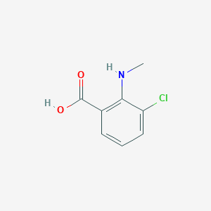 3-Chloro-2-(methylamino)benzoic acid