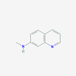 molecular formula C10H10N2 B7761625 N-甲基喹啉-7-胺 