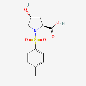 L-Proline, 4-hydroxy-1-[(4-methylphenyl)sulfonyl]-, (4R)-