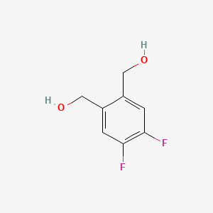 molecular formula C8H8F2O2 B7761660 (4,5-Difluoro-1,2-phenylene)dimethanol 