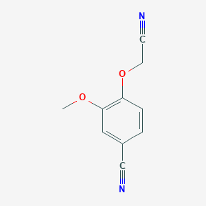 2-(4-Cyano-2-methoxy-phenoxy)acetonitrile