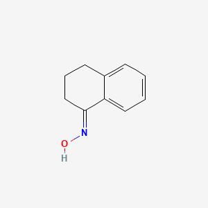 molecular formula C10H11NO B7761755 1(2H)-Naphthalenone, 3,4-dihydro-, oxime 