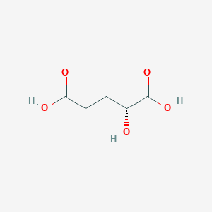 molecular formula C5H8O5 B077618 (2R)-2-hydroxypentanedioic acid CAS No. 13095-47-1