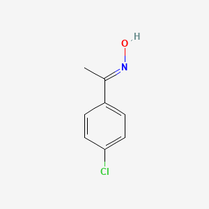 molecular formula C8H8ClNO B7761850 1-(4-Chlorophenyl)ethanone oxime CAS No. 54582-24-0