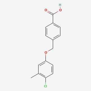 4-(4-Chloro-3-methylphenoxymethyl)benzoic acid