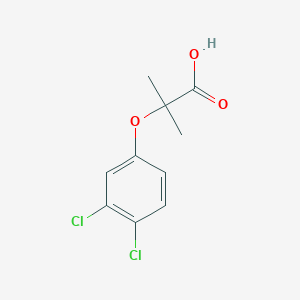 molecular formula C10H10Cl2O3 B7761904 2-(3,4-Dichlorophenoxy)-2-methylpropanoic acid CAS No. 103905-85-7