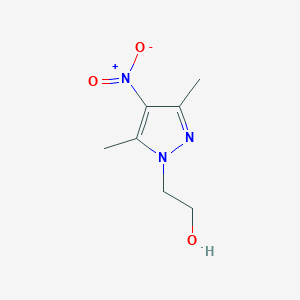 molecular formula C7H11N3O3 B7761905 2-(3,5-dimethyl-4-nitro-1H-pyrazol-1-yl)ethanol 