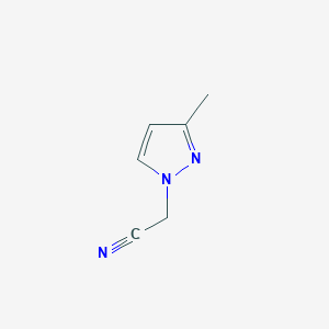 (3-Methyl-1H-pyrazol-1-YL)acetonitrile