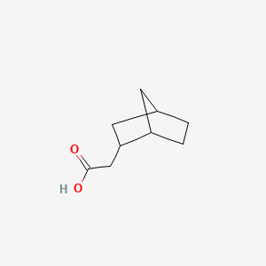 molecular formula C9H14O2 B7761975 2-Norbornaneacetic acid CAS No. 6485-19-4