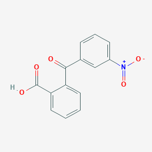 molecular formula C14H9NO5 B7762083 2-(3-Nitrobenzoyl)benzoic acid CAS No. 2159-38-8