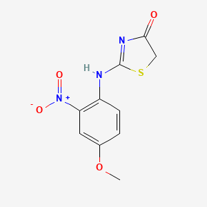 molecular formula C10H9N3O4S B7762107 CID 2939612 