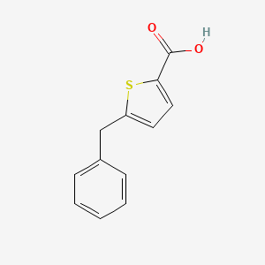 molecular formula C12H10O2S B7762265 5-Benzylthiophene-2-carboxylic acid CAS No. 13132-16-6