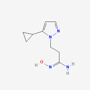 molecular formula C9H14N4O B7762281 CID 19614667 
