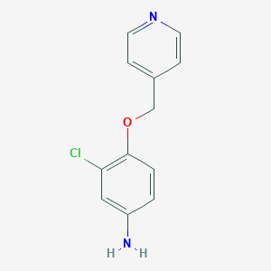 3-Chloro-4-(pyridin-4-ylmethoxy)aniline