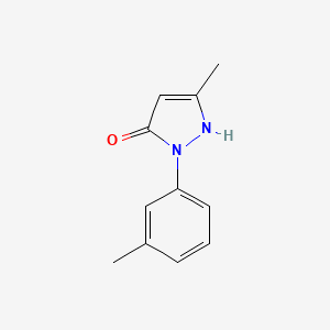 3-methyl-1-(3-methylphenyl)-1H-pyrazol-5-ol
