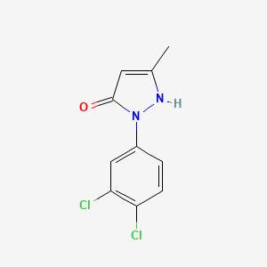 2-(3,4-dichlorophenyl)-5-methyl-1,2-dihydro-3H-pyrazol-3-one