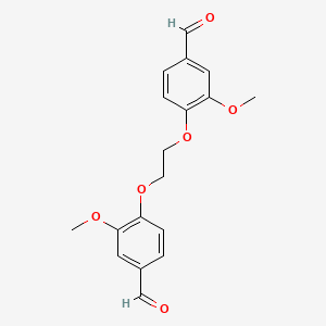 4-[2-(4-Formyl-2-methoxyphenoxy)ethoxy]-3-methoxybenzaldehyde