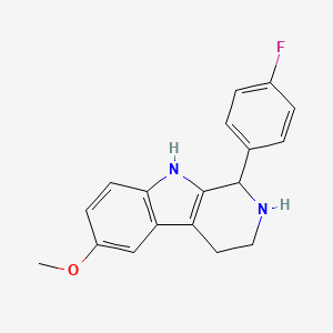 1-(4-fluorophenyl)-6-methoxy-2,3,4,9-tetrahydro-1H-beta-carboline