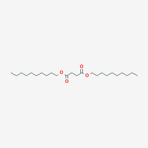 molecular formula C24H46O4 B077625 癸二酸二癸酯 CAS No. 10595-82-1