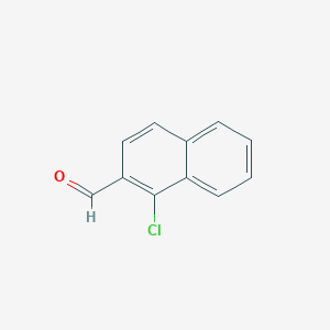 molecular formula C11H7ClO B077627 1-Chloronaphthalene-2-carbaldehyde CAS No. 14304-75-7